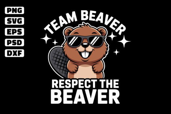 Download Team Beaver Funny Cartoon Animal SVG - Cartoon animal Collection